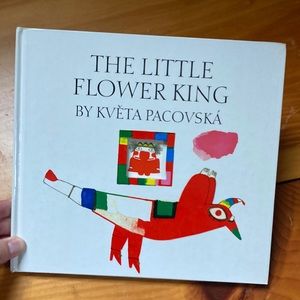 1996 THE LITTLE FLOWER KING by Kveta Pacovska Abstract HC Illustrated Book Kids